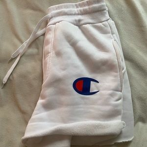 white champion shorts